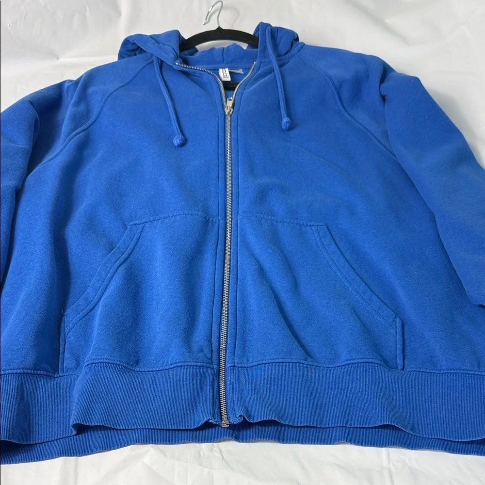 Divided Royal Blue Hoodie Jacket